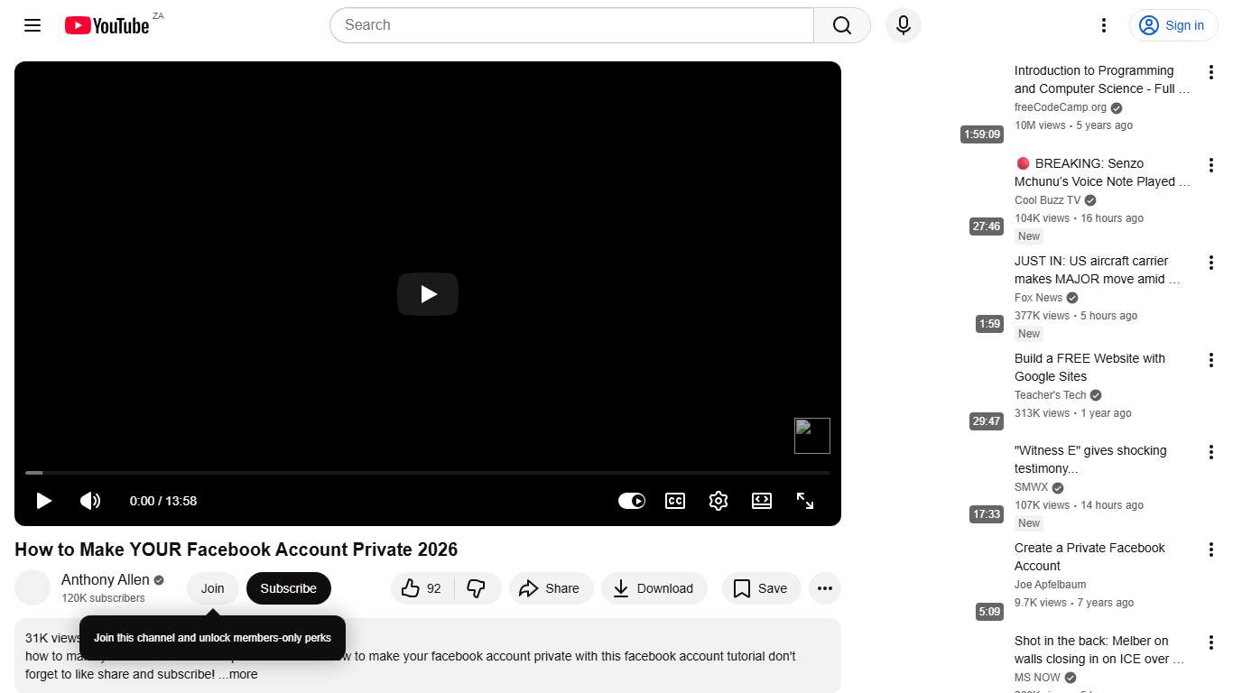 How to Make YOUR Facebook Account Private 2026 - YouTube